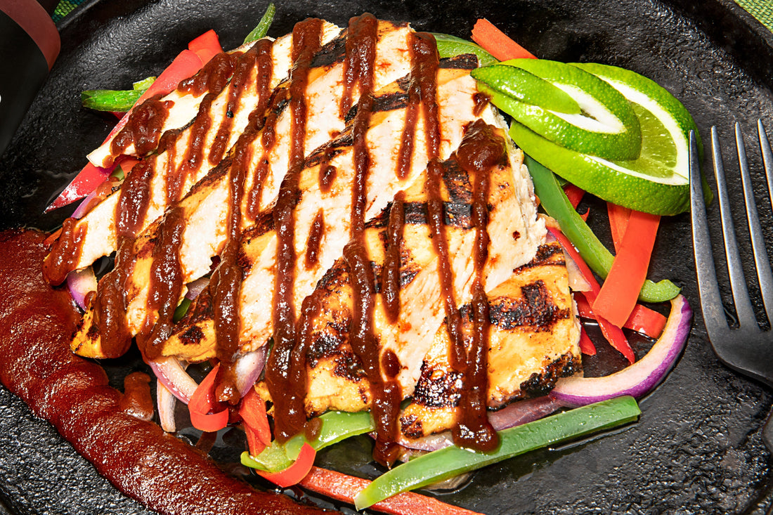 Roasted Poblano Chicken Fajitas
