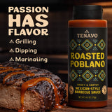 Roasted Poblano Mexican-Style Barbecue Sauce 