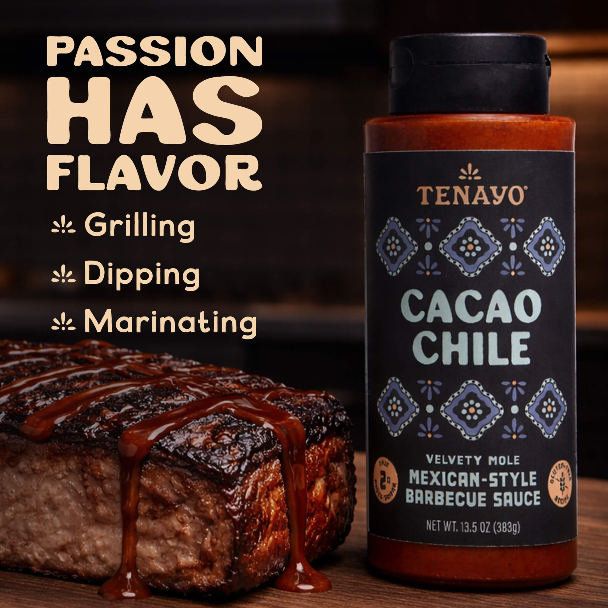 Cacao Chile | Mexican-Style Barbecue Sauce | Tenayo Foods